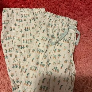 Amazon Essentials Cactus Print Pajama Pants